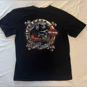 Harley-Davidson Orlando Men’s Skull Graphic Tee Size L